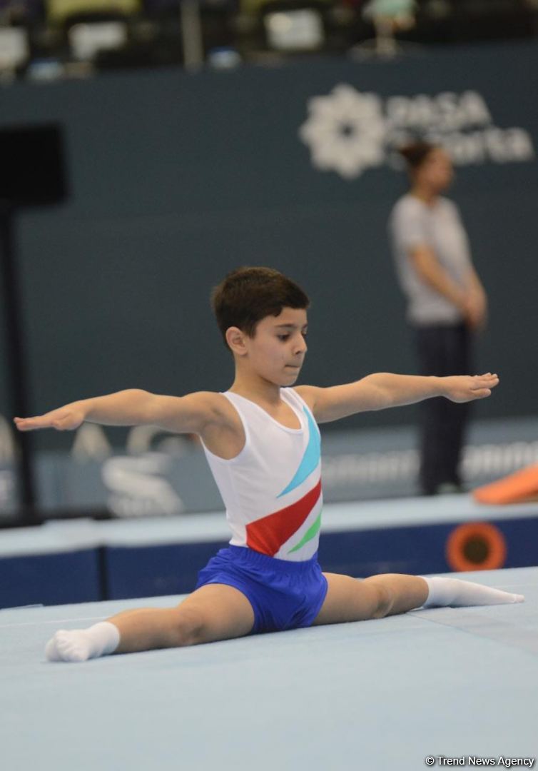 First day of Azerbaijan and Baku Artistic Gymnastics Championships starts (PHOTO)