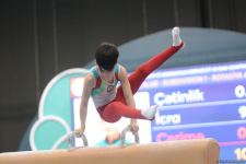 Final day of Azerbaijan and Baku Artistic Gymnastics Championships starts (PHOTO)