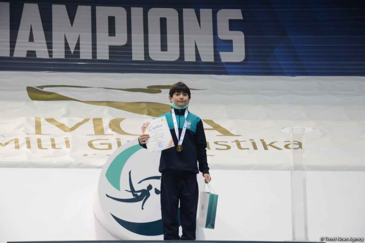 Awards ceremony held for winners of Azerbaijan and Baku Artistic Gymnastics Championships (PHOTO)