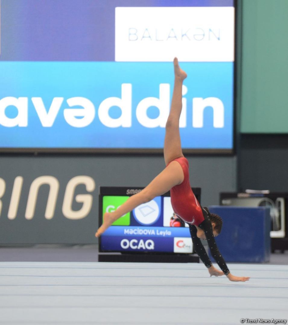 Final day of Azerbaijan and Baku Artistic Gymnastics Championships starts (PHOTO)