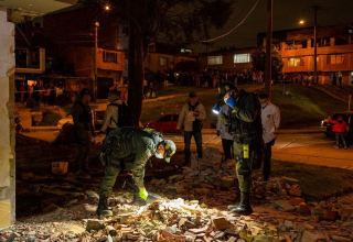 Kolumbiyada törəldimiş terakt nəticəsində azı 18 nəfər xəsarət alıb