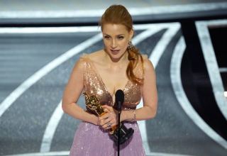Jessica Chastain wins best actress Oscar for The Eyes of Tammy Faye