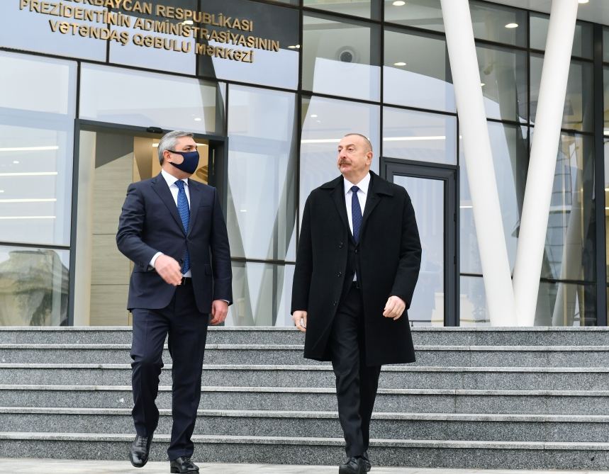 President Ilham Aliyev attends inauguration of Citizens Reception Center of Presidential Administration (PHOTO/VIDEO)