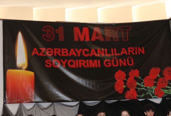 31 Mart soyqırımı bəşəriyyətə və sivilizasiyaya qarşı ağır cinayətdir (FOTO)