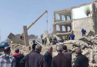 В минобразования опровергли утверждения о погибших и пострадавших в результате обрушения здания школы в Нахчыване