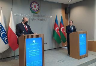 ОБСЕ готова внести вклад в мирный процесс и диалог между Азербайджаном и Арменией - действующий председатель