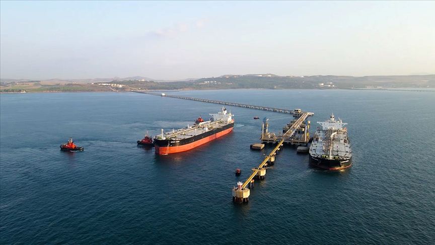 Number of oil tankers shipped from Turkish Ceyhan terminal increases