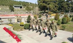 В азербайджанской армии состоялись поминальные мероприятия в связи с Днем геноцида азербайджанцев (ФОТО)