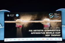 Bakıda İdman Gimnastikası üzrə Dünya Kubokunun açılış mərasimi keçirilib (FOTO)