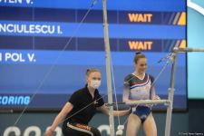 First day of FIG Artistic Gymnastics Apparatus World Cup starts in Baku (PHOTO)