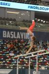 Результат выступления азербайджанских гимнастов Ивана Тихонова, Миланы Минаковской и Самиры Гахрамановой в первый день Кубка мира в Баку (ФОТО)