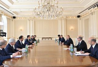 President Ilham Aliyev receives delegation led by Minister of Foreign Affairs and International Cooperation of Italy (VIDEO)