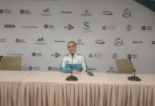 В Национальной арене гимнастики в Баку для спортсменов созданы прекрасные условия – легендарная спортсменка Оксана Чусовитина (ФОТО)