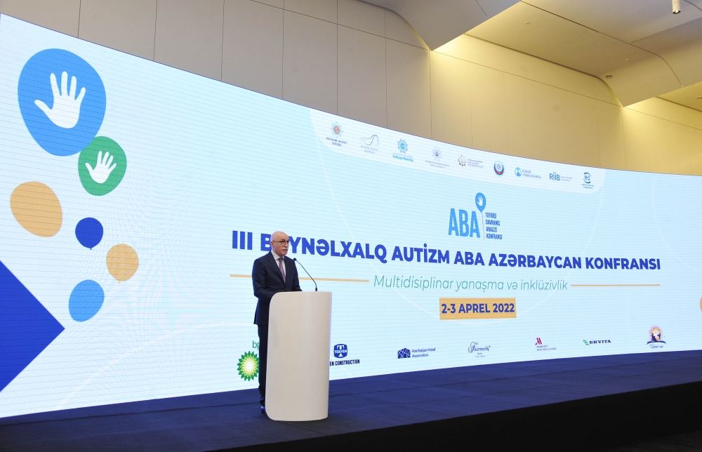 В Центре Гейдара Алиева начала работу III Международная конференция «Аутизм ABA Азербайджан» (ФОТО)