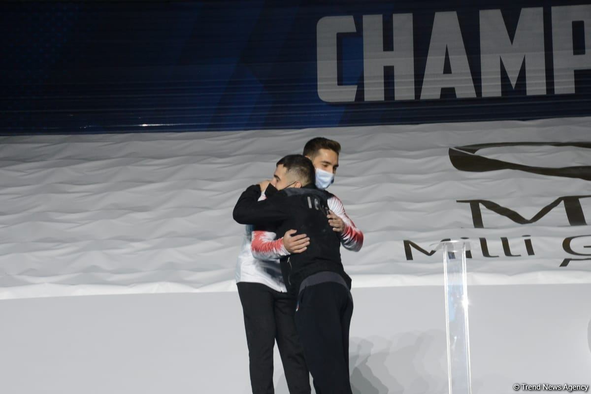 В Баку состоялась церемония награждения победителей Кубка мира FIG по мужской и женской спортивной гимнастике (ФОТО)