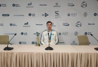 На Кубок мира в Баку приехал за золотой медалью – победитель соревнований, спортсмен из Казахстана