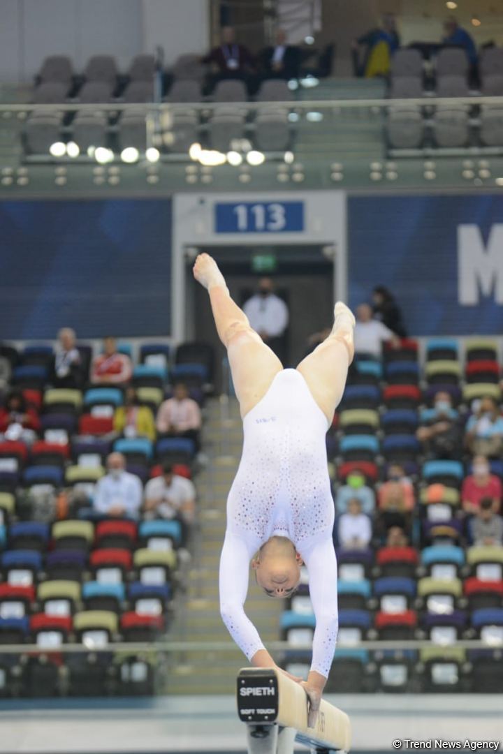 Final day of FIG World Cup in gymnastics starts in Azerbaijan’s Baku (PHOTO)