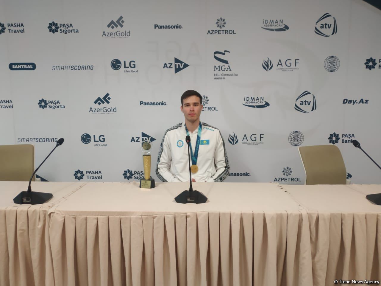 На Кубок мира в Баку приехал за золотой медалью – победитель соревнований, спортсмен из Казахстана