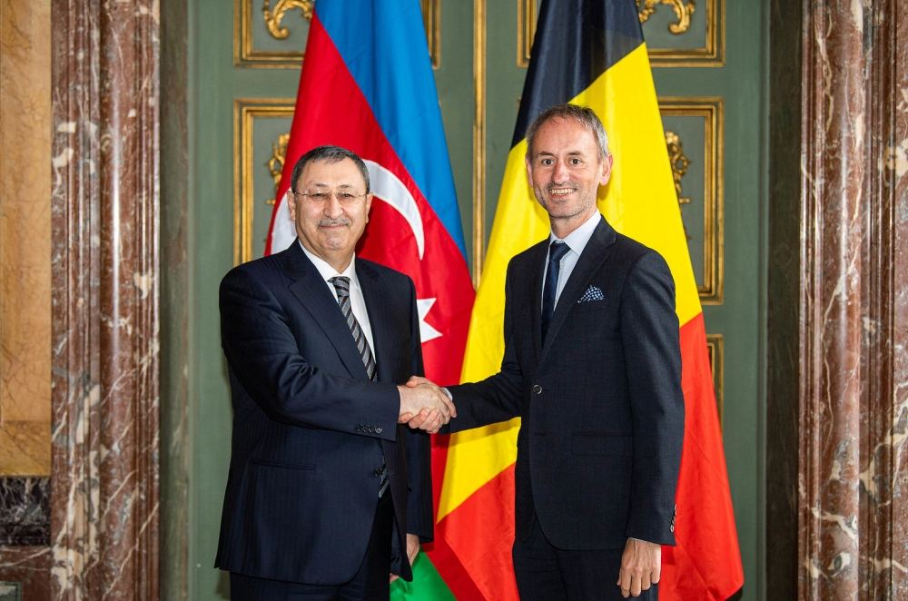В Брюсселе состоялись политконсультации между Азербайджаном и Бельгией (ФОТО)