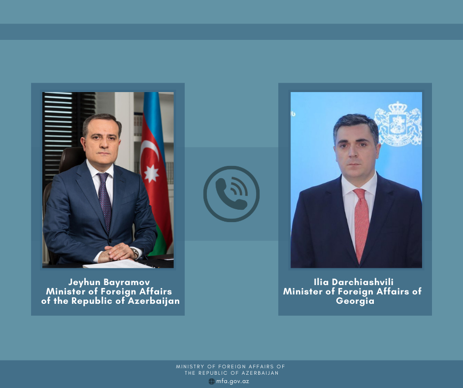 Azerbaijani FM congratulates newly appointed Georgian FM