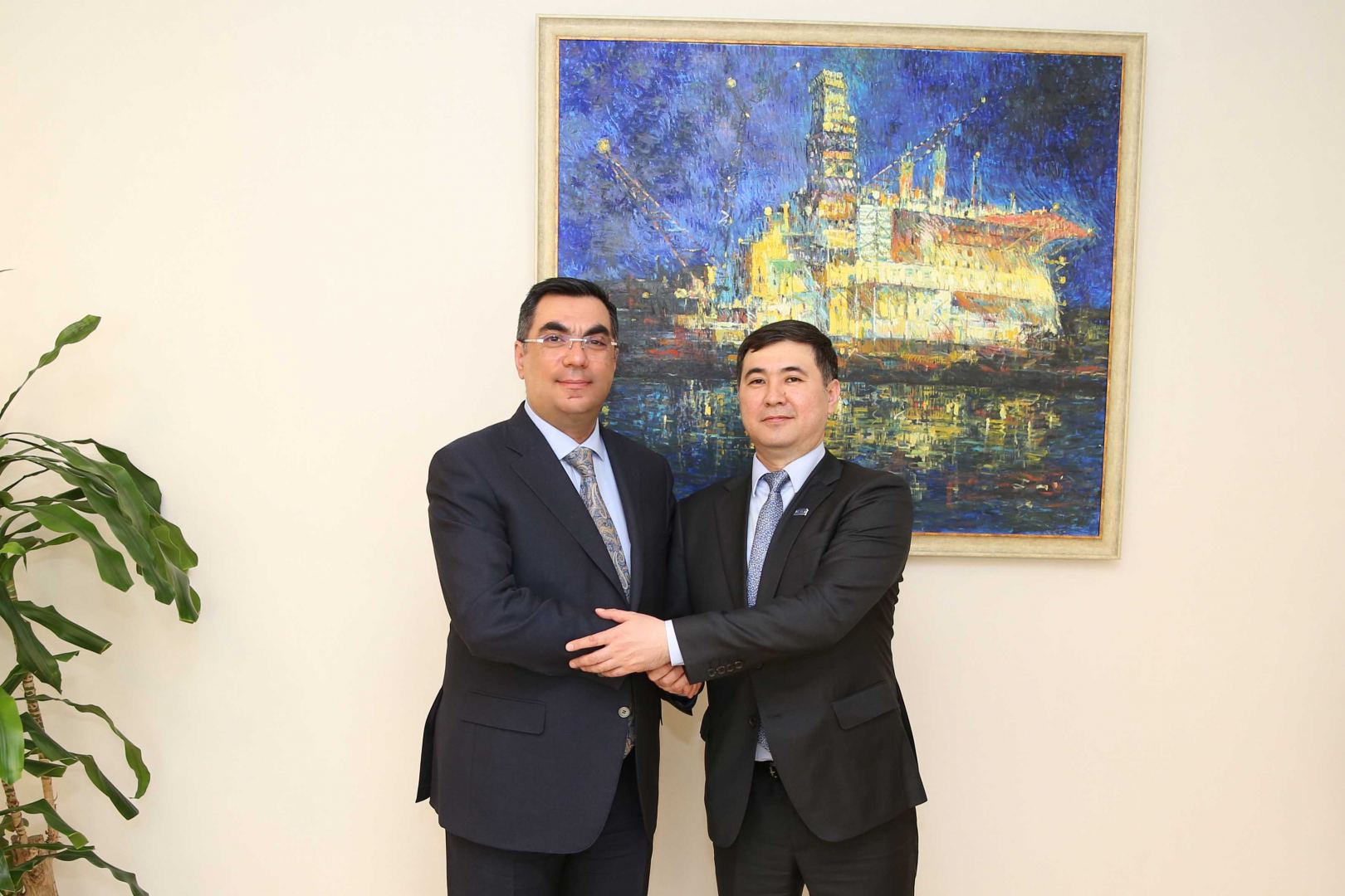 Rector of Kazakh-British Technical University visits Baku Higher Oil School