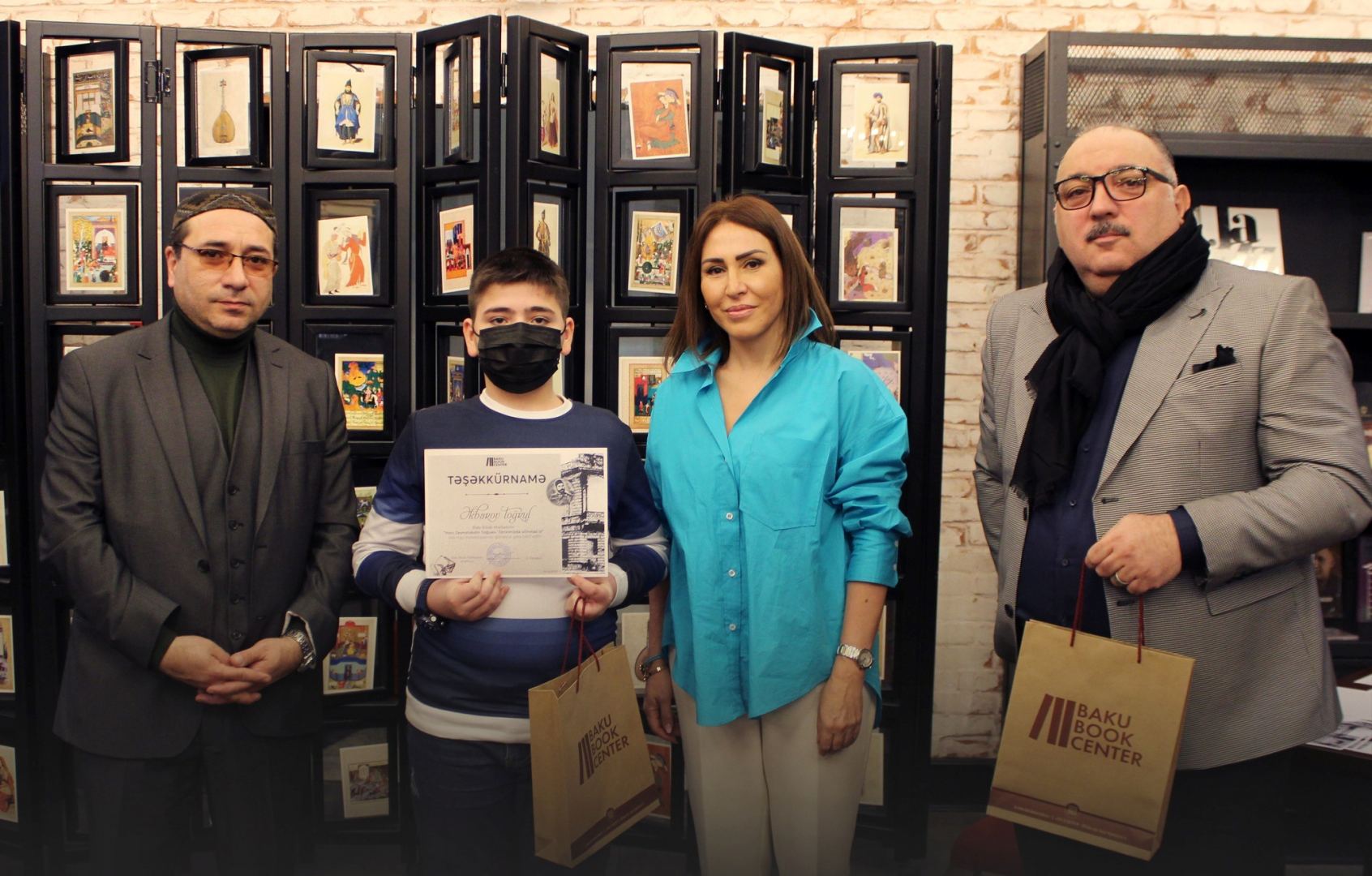В Баку наградили победителей конкурса, посвященного Гаджи Зейналабдину Тагиеву (ФОТО)