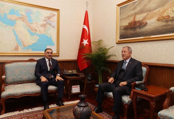 Turkey's Defense Minister receives Azerbaijani ambassador