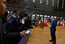 Президент Совета ЕС ответил на вопросы журналистов по итогам трехсторонней встречи в Брюсселе (ФОТО)