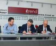 Trend BİA ilə DHA arasında əməkdaşlıq haqqında Memorandum imzalanıb (FOTO/VİDEO)