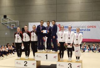 Çexiyada keçirilən beynəlxalq turnirdə gimnastlarımız 7 medal qazanıblar (FOTO)