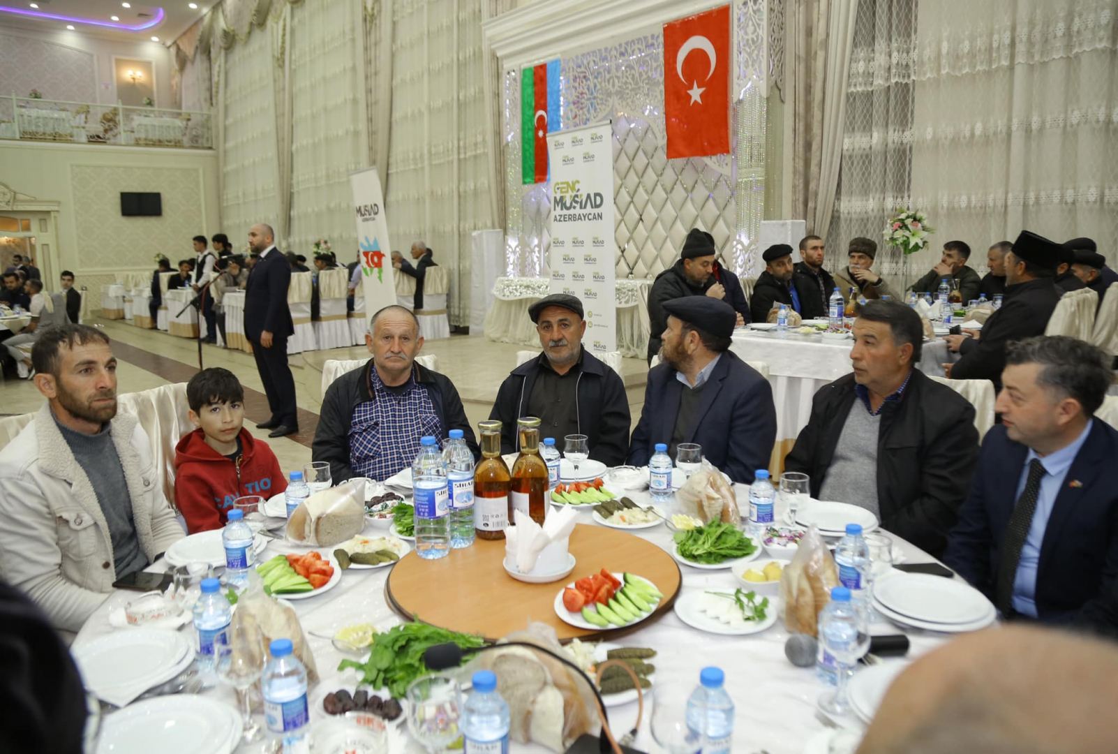 MÜSİAD Azərbaycan bu ilin ilk iftar proqramını şəhid və qazi ailələri ilə təşkil edib  (FOTO)