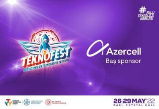 “Azercell Telekom” MMC “TEKNOFEST Azərbaycan” festivalının baş sponsoru olub