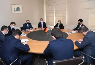 Azerbaijan's deputy FM meets German ambassador (PHOTO)