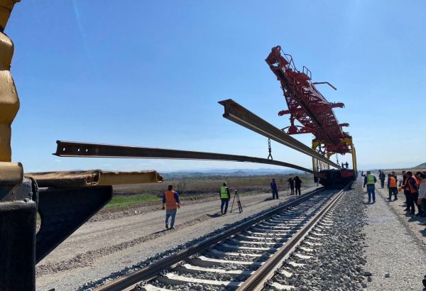 Azerbaijan shares design work progress on Horadiz-Aghband railway