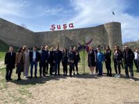 Деятели культуры Грузии посетили Шушу (ФОТО)