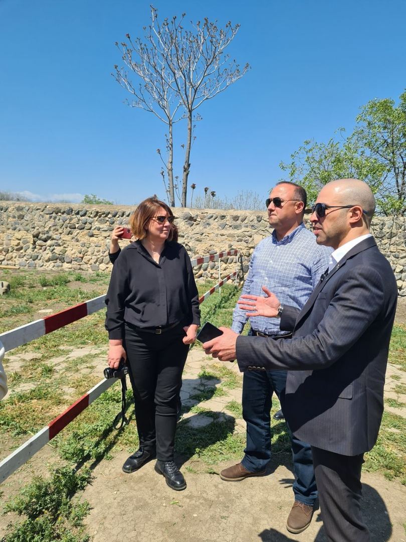 ICOMOS VP visits Azerbaijani Aghdam (PHOTO)