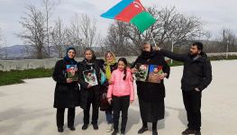 Известная писательница Насиха Кенжина в Азербайджане: Пламенный салам из Казахстана освобожденной Шуше (ФОТО)