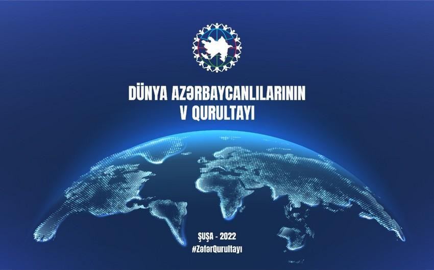 Обнародованы темы, которые будут обсуждаться на V Съезде азербайджанцев мира