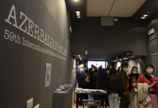 Азербайджан при организации Фонда Гейдара Алиева представлен на 59-м Венецианском биеннале (ФОТО)