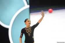 Arzu Cəlilova və Zöhrə Ağamirova bədii gimnastika üzrə dünya kubokunda finala çıxıb (FOTO)