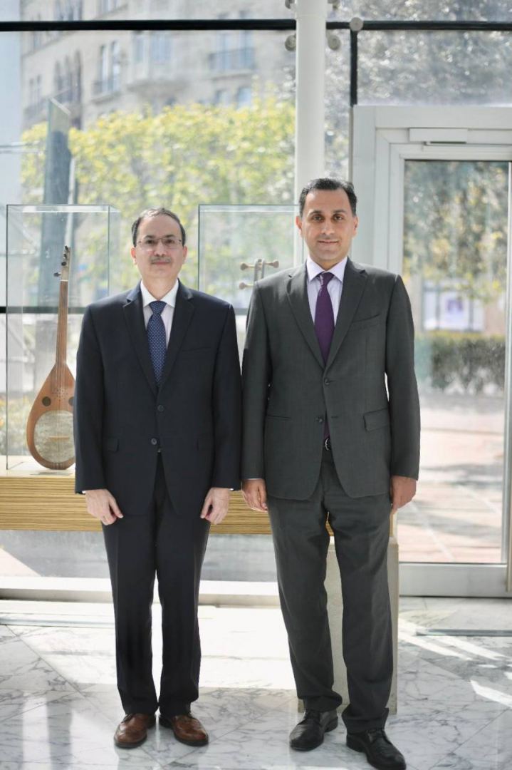 Посол Пакистана в Азербайджане посетил Международный центр мугама (ФОТО)