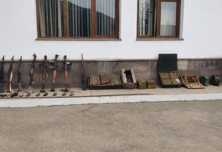 Azerbaijani police find munitions, anti-tank missile system in liberated Khojavand