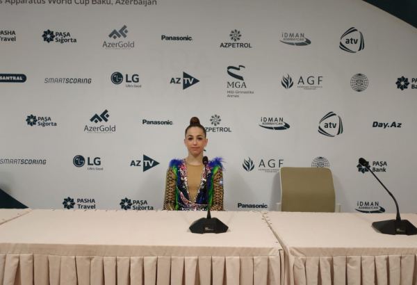 На Кубке мира в Баку для спортсменов созданы замечательные условия – израильская гимнастка