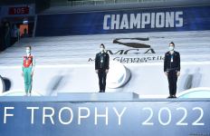 В Баку состоялась церемония награждения победителей Кубка мира FIG по художественной гимнастике в многоборье (ФОТО)