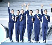 Baku hosts awards ceremony for winners of FIG Rhythmic Gymnastics World Cup in all-around (PHOTO)
