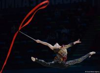 Best moments of second day of FIG Rhythmic Gymnastics World Cup in Baku (PHOTO)