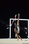Bakıda keçirilən bədii gimnastika üzrə FIG Dünya Kuboku yarışlarının ikinci gününün ən gözəl anları (FOTO)