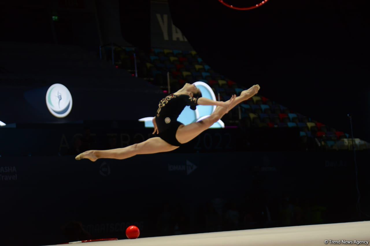 Best moments of second day of FIG Rhythmic Gymnastics World Cup in Baku (PHOTO)