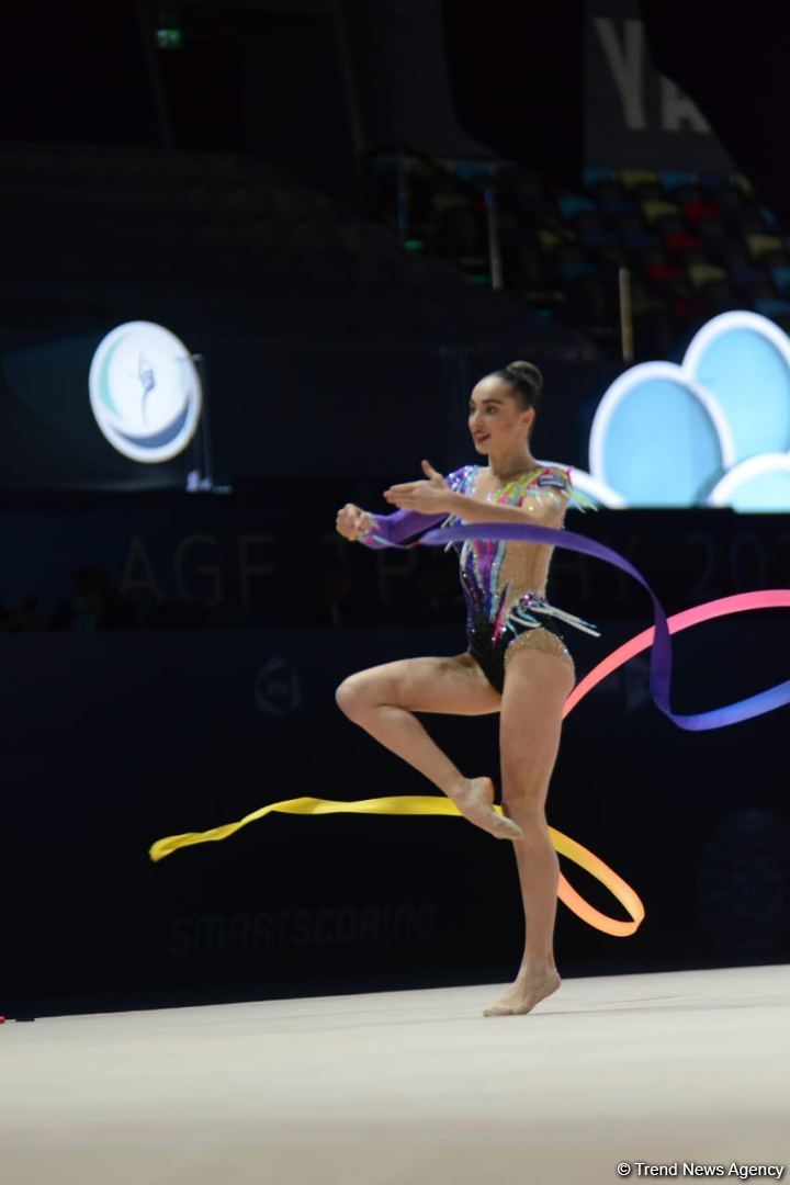 Second day of 9th FIG Rhythmic Gymnastics World Cup starts in Baku (PHOTO)
