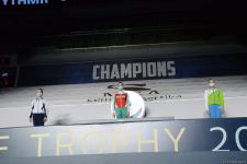 Bədii gimnastika üzrə FIG Dünya Kubokunun qalib və mükafatçılarının ikinci mükafatlandırma mərasimi keçirilib (FOTO)